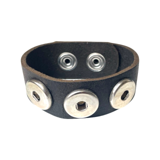 Clyo chunk armband 1 black mat