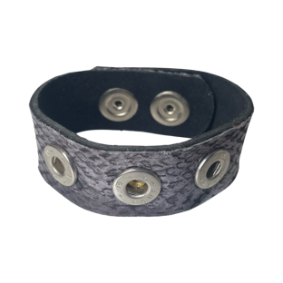 Clyo chunk armband 6 snake light grey