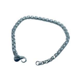 Clyo armband zilver cardano schakel