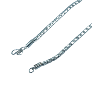 Clyo ketting zilver cardano schakel