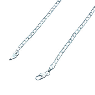 Clyo ketting zilver gourmet schakel