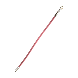 Clyo kids armbandje roze leer
