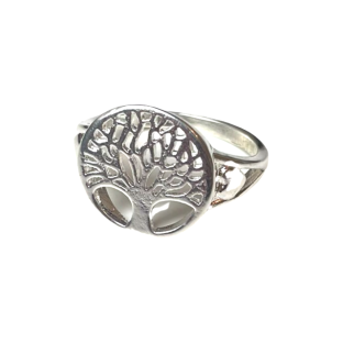 Clyo ring zilver levensboom