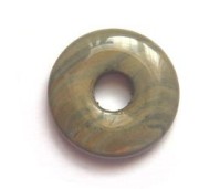 Clyo donut groene regenboog jaspis