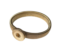 Clyo chunk armband stretch gold