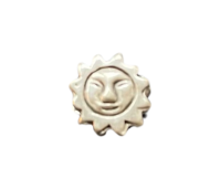 Clyo kids bead zilver zonnetje