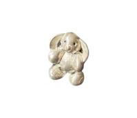 Clyo kids bead zilver konijntje