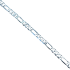 Clyo ketting zilver figaro schakel