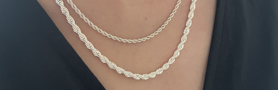 home zilver ketting